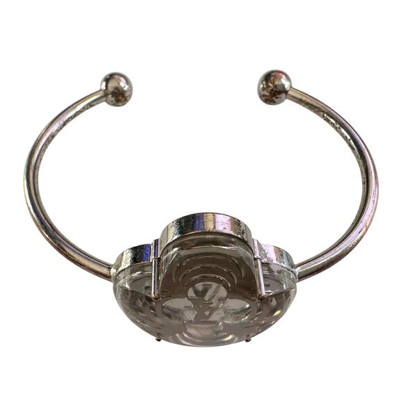 Louis Vuitton AlaFiorie Silver Bangle Bracelet - Picture 9 of 16